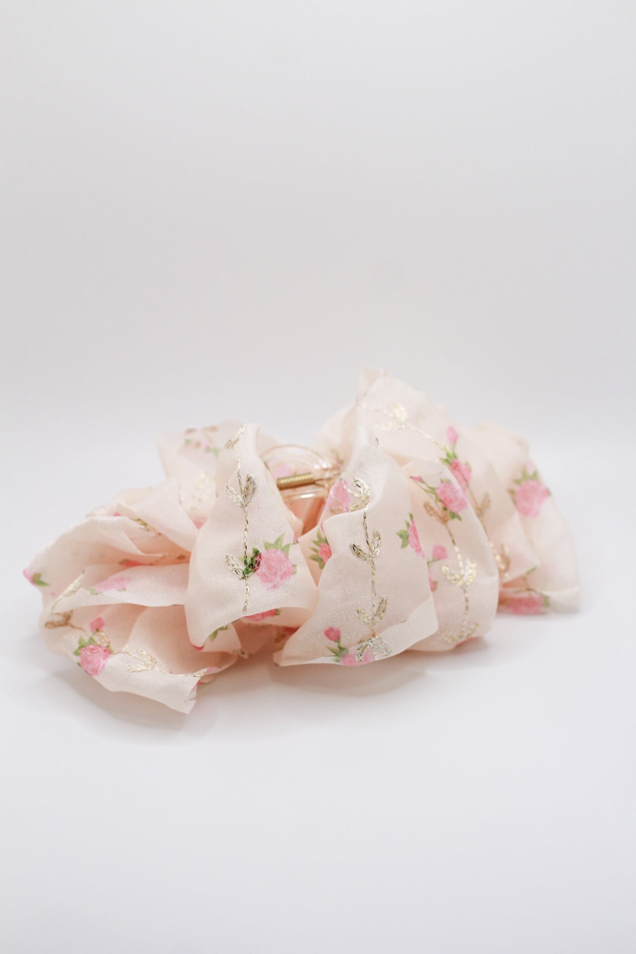 Sheer Fabric Claw Clip