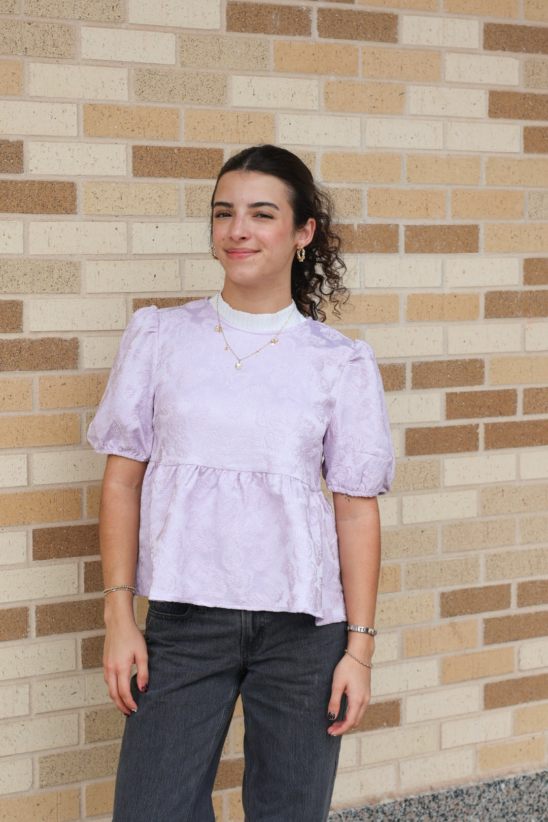 Lavender Leaf Top