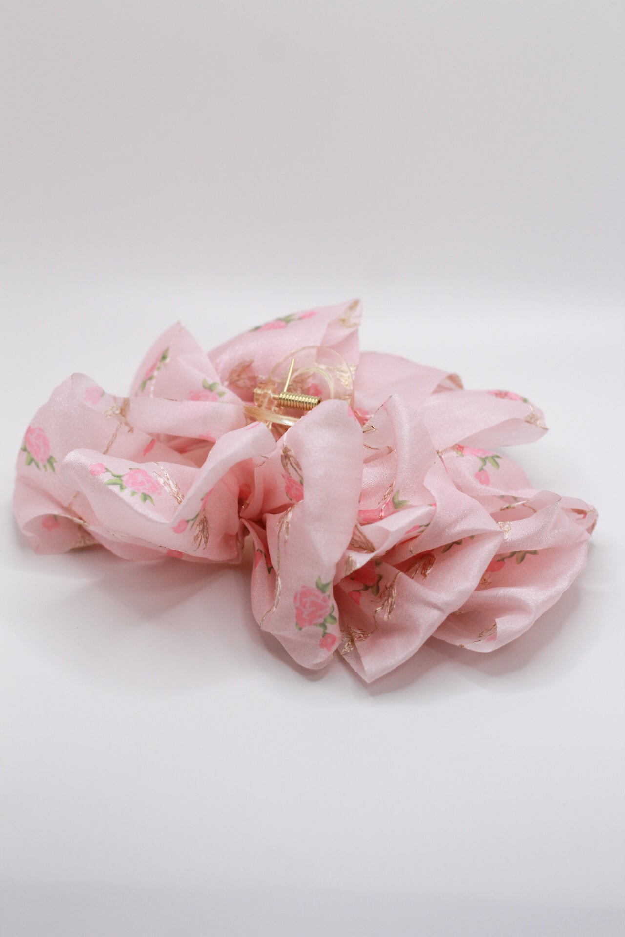Sheer Fabric Claw Clip