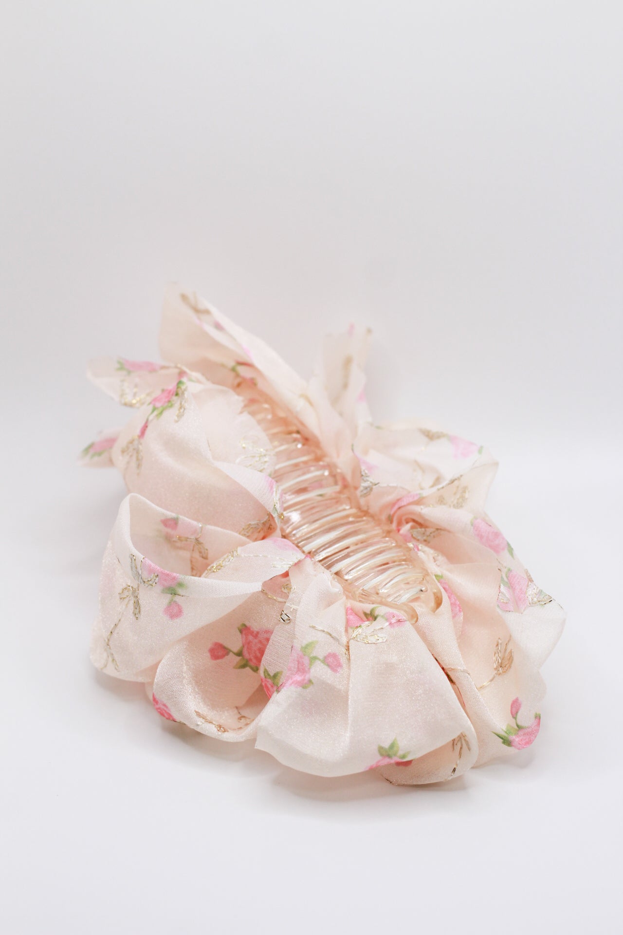Sheer Fabric Claw Clip