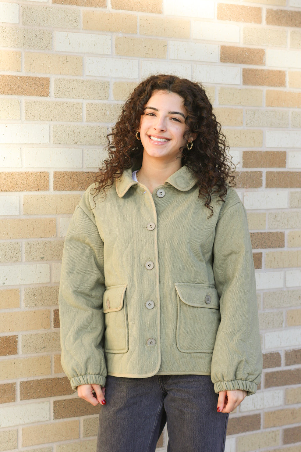 Sage Quilted Jacket
