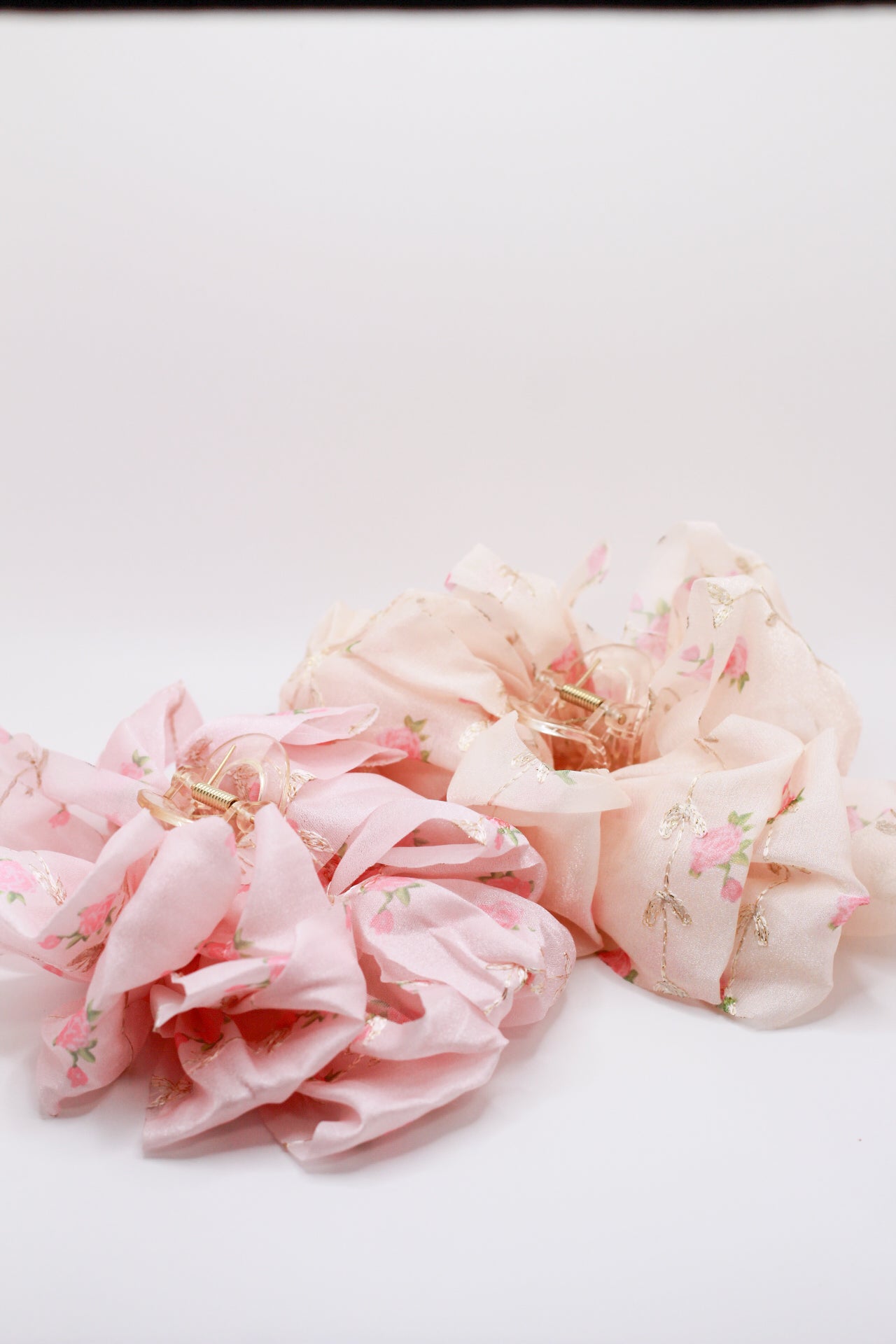 Sheer Fabric Claw Clip