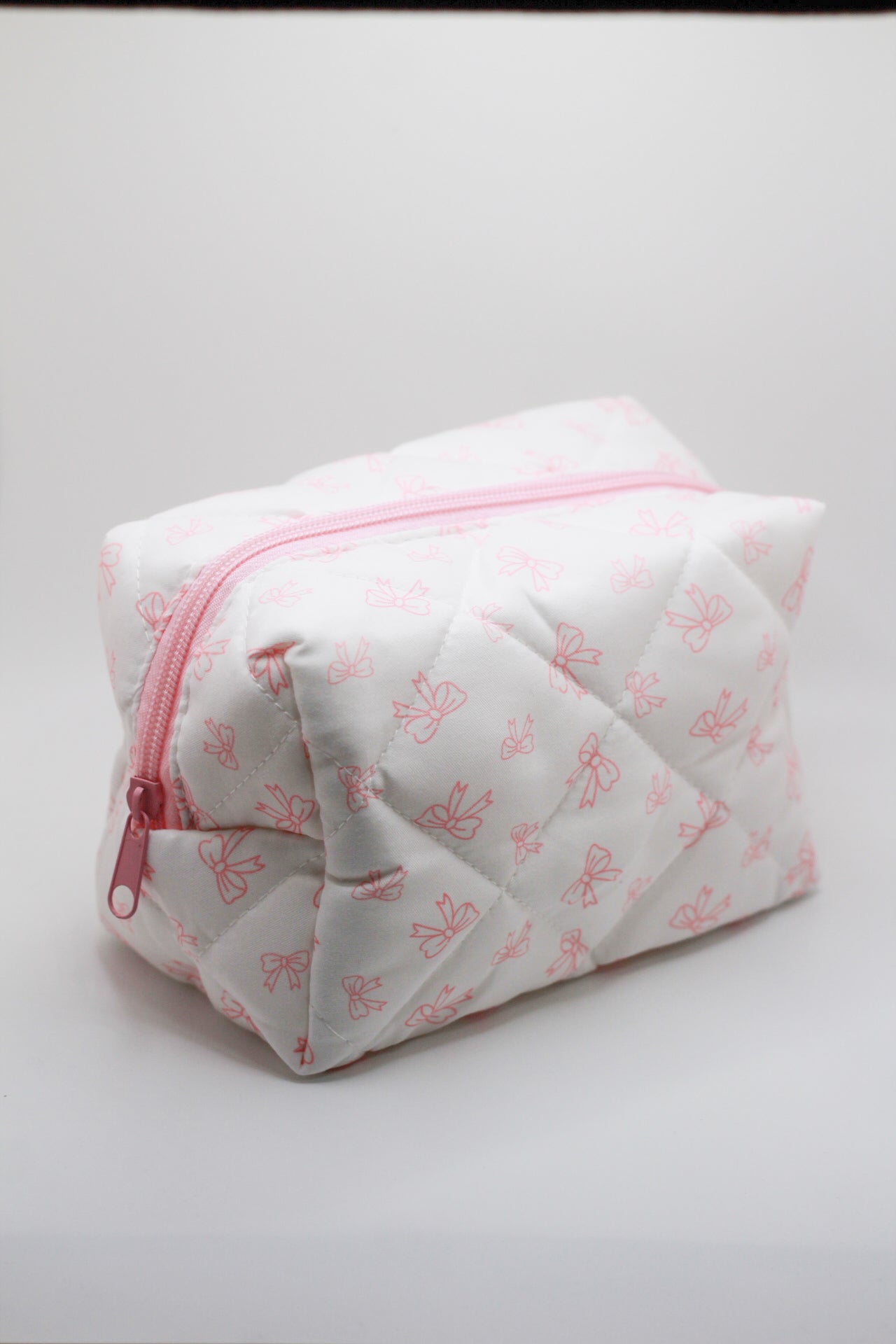 Bow Quilted Pouch