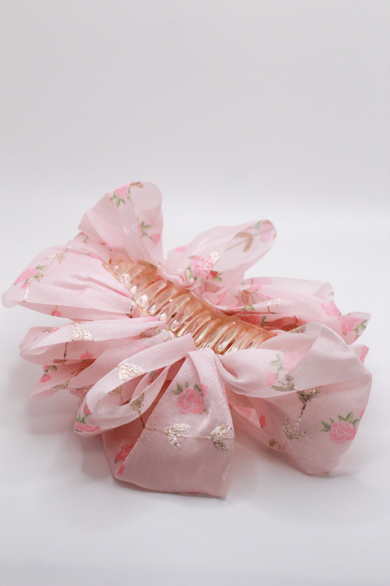 Sheer Fabric Claw Clip