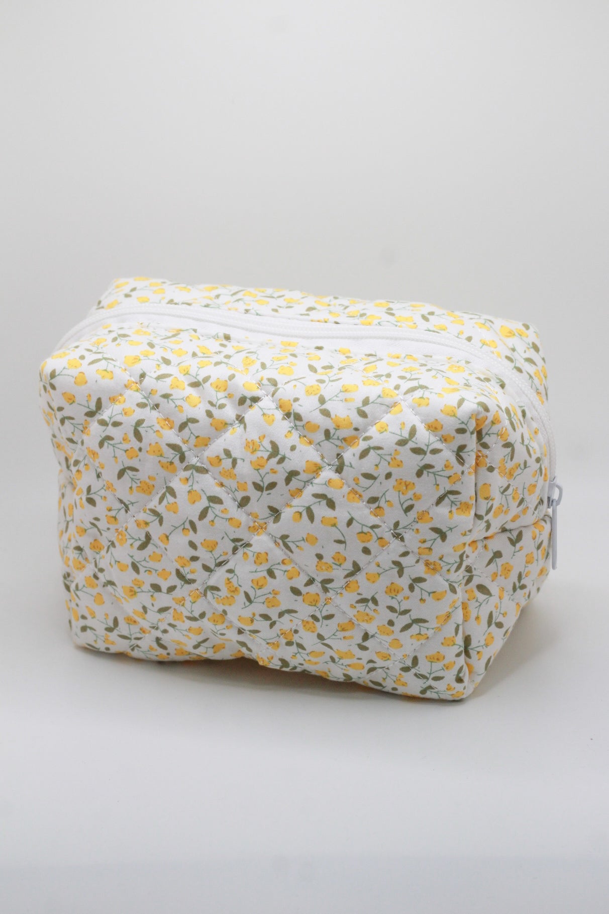 Floral Quilted Pouch