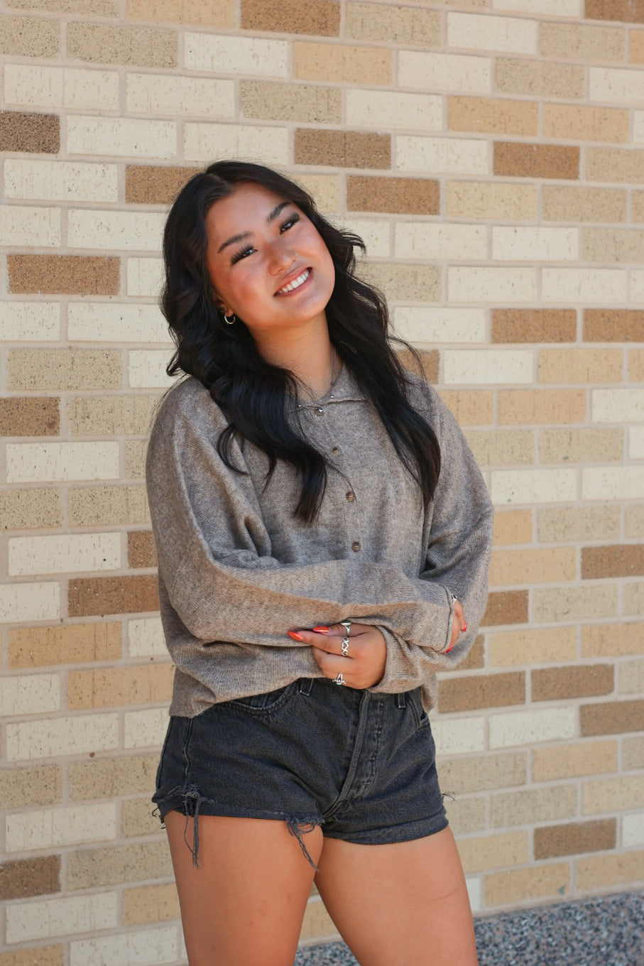 Light Taupe Cardigan