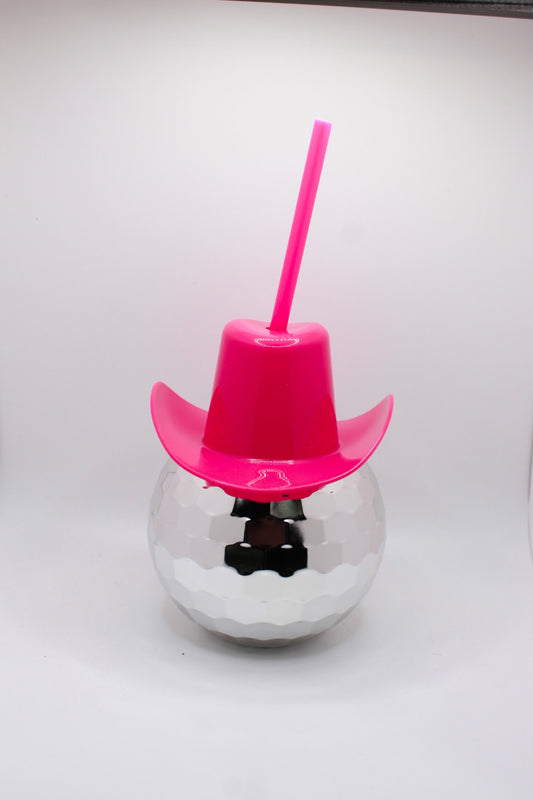 Cowgirl Disco Ball Cup