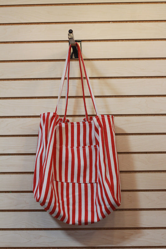 Striped Tote Bag
