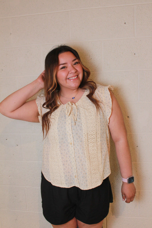 Floral Lace Top