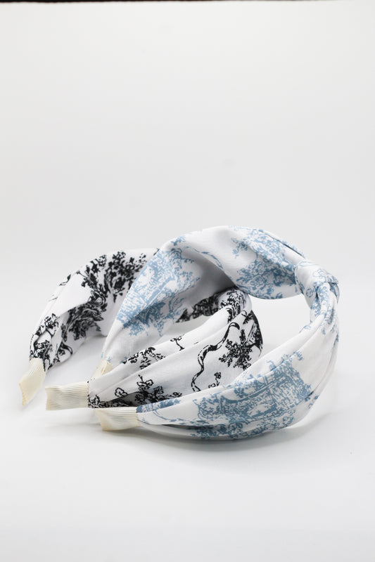 Floral Toile Headband
