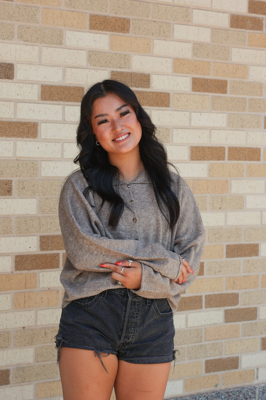 Light Taupe Cardigan