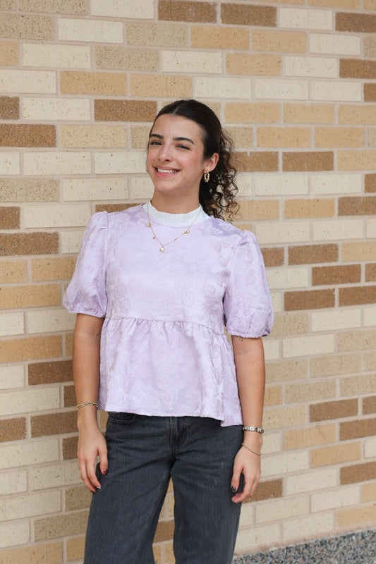 Lavender Leaf Top
