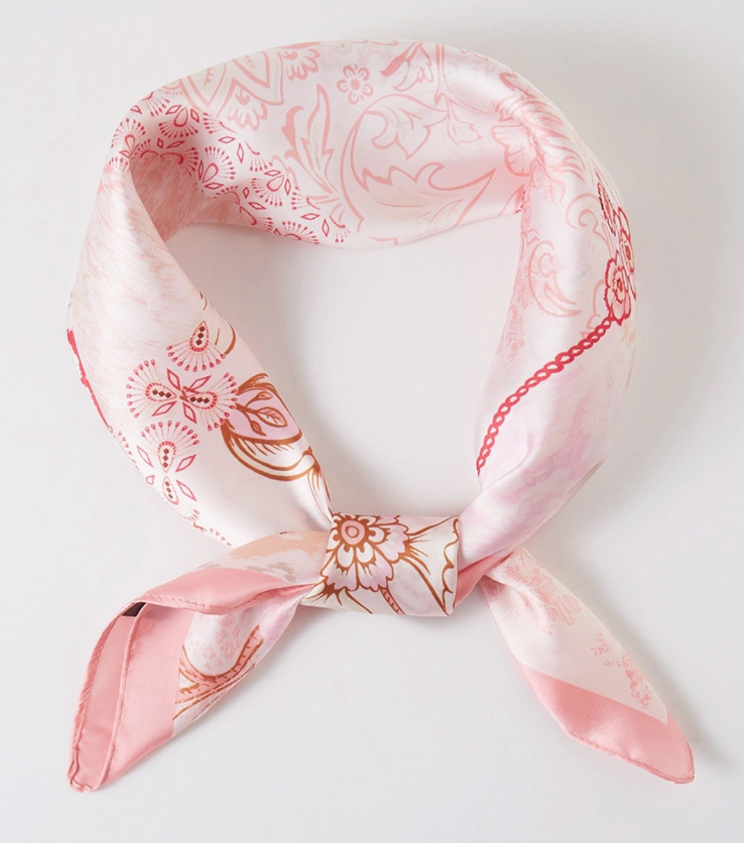 Silk Bandana Scarf